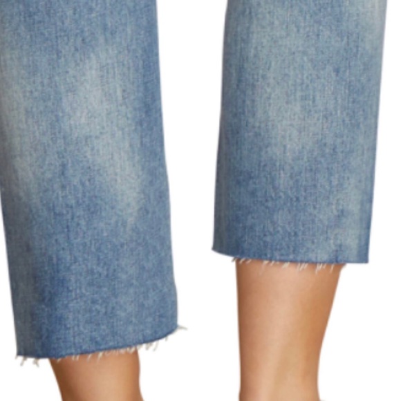Habitual Pace Slit Hem High Rise Raw Hem Jeans NWT - Picture 5 of 8